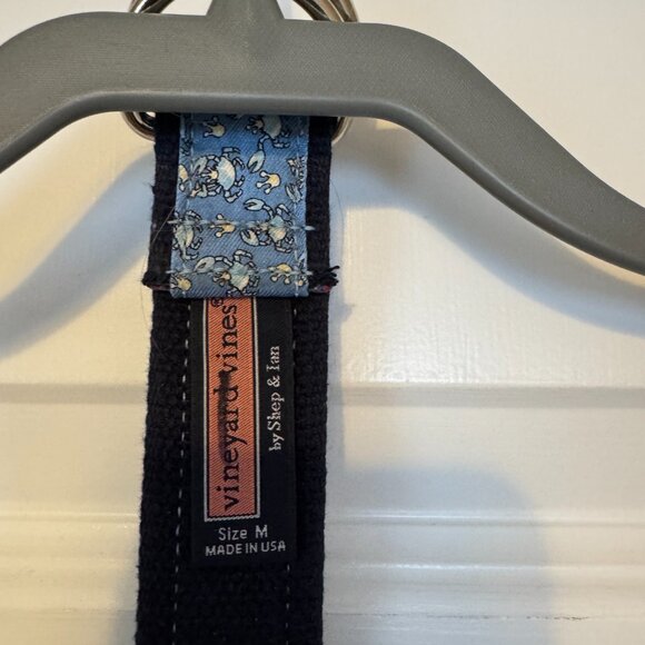 Vineyard Vines Mens Crab Belt Size Medium - Picture 3 of 3